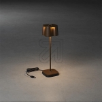 KonstsmideLED battery-powered table lamp IP54 Nice rust look 7818-970Article-No: 620310