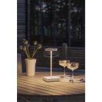 KonstsmideLED battery-powered table lamp IP54 Scilla white 7816-250Article-No: 620390