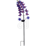 NäveLED-Solarleuchte Viola mit Erdspieß 4136424 violettArtikel-Nr: 620655