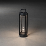 KonstsmideLED rechargeable battery lantern Otranto black IP54 7823-750Article-No: 629290