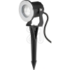 LCDLED spotlight black IP65 5017