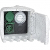 EGBenergy stone with 2 sockets IP44 538150 with timer