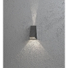KonstsmideLED wall light IP44 3000K 2x3W anthracite 7911-370Article-No: 632890