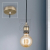 ORIONMetal lamp pendant E27 HL 6-1648/1 patinaArticle-No: 633000
