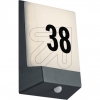 TRIOLED house number light Kasai anthracite IP54 3000K 9W 228669142 with sensorArticle-No: 634855