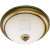 ORIONCeiling light antique brass 2-flames DL 7-085/2/26 patina/opal-matt (two parts)Article-No: 635300