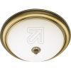 ORIONCeiling light antique brass 2-flames DL 7-086/2/35 patina/opal-matt (two parts)Article-No: 635305
