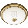 ORIONCeiling light antique brass 3-flames DL 7-087/3/47 patina/opal-matt (two parts)Article-No: 635310