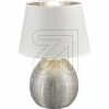 TRIOCeramic table lamp Luxor silver/white R50631089Article-No: 637685