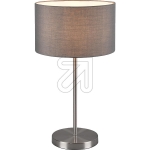 TRIOTextile table lamp Hotel nickel/gray 511100111Article-No: 638890