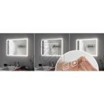 PaulmannLED mirror IP44 square high Mirra white 78951Article-No: 639440