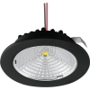 EVNLED recessed spotlight extra flat, 3W 3000K, black 350mA, beam angle 80°, dimmable, L55030902
