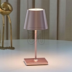 SIGORLED battery table lamp Nuindie mini rose gold 4517101Article-No: 640220