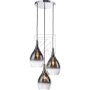 Paul NeuhausPendant light Pilua 3-bulb. D300 chrome 2062-17
