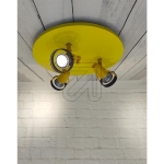niermann STAND BYCeiling spotlight 3-bulb GU10 sunny yellow 6008Article-No: 642080