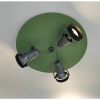 niermann STAND BYCeiling spotlight 3-flame GU10 sage green 6005Article-No: 642205