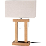 SPOT lightTextile table lamp Hakon oiled oak/beige 7037403610075Article-No: 642355