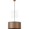 SPOT lightTextile pendant light Benita oak/brown-gold-black 101740071150Article-No: 642560