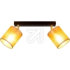 SPOT lightNevoa textile ceiling light, 2-bulb. gold 56394204Article-No: 642655