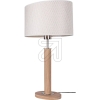 SPOT lightTextile table lamp Mercedes oak/cream-silver 7017400211524Article-No: 642685