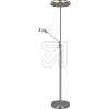 TRIOLED floor lamp Franklin nickel 2-flames 35W/6.5W 3000K 526510207