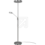 TRIOLED floor lamp Franklin nickel 2-flames 35W/6.5W 3000K 526510207Article-No: 643115