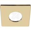 SLV GmbHFront ring IP65 square. for use 642150, gold shiny 1007183Article-No: 643820