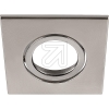 SLV GmbHFront ring IP20 square. for use 642175, nickel 1007186Article-No: 643855