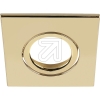 SLV GmbHFront ring IP20 square. for use 642175, gold shiny 1007187Article-No: 643860