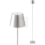 SIGORLED battery-powered floor lamp Nuindie silver 4518601Article-No: 644190