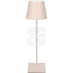 SIGORLED battery-powered table lamp Nuindie dune beige 4545301 USB-CArticle-No: 644445