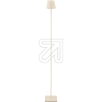 SIGORLED battery-powered floor lamp Nuindie dune beige 4549301 USB-CArticle-No: 644665
