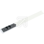 DieBoldGmbHLED surface-mounted light, aluminum-black 4000K 18W 11596 with 2-way socket, USB portsArticle-No: 644785