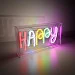 JUST LIGHT GmbHNEON-LED-Tischleuchte mehrfarbig/HAPPY 85027-70Artikel-Nr: 644820