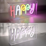 JUST LIGHT GmbHNEON LED table lamp multi-colored/HAPPY 85027-70Article-No: 644820