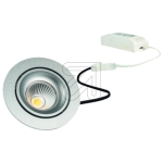 rutec Licht GmbH & Co. KGLED recessed spotlight 6W 3000K, dimmable, silver 230V, beam angle 36°, swiveling, ALU57309WWDArticle-No: 645245