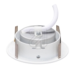 nobilé AGLED recessed spotlight, round, 8W 4000K, matt white 230V, beam angle 38°, swiveling, dimmable, 1867050013Article-No: 645400