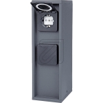 Die Bold GmbHSocket column anthracite IP44 4-way socket 10616Article-No: 645700