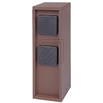 Die Bold GmbHSocket column rust-colored IP44 4-way socket 10617Article-No: 645705