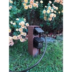 Die Bold GmbHSocket column rust-colored IP44 2-way socket 10818Article-No: 645755
