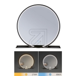 PaulmannLED mirror Miro round IP44 CCT black 71090Article-No: 646330