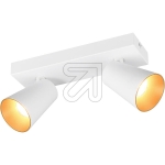 TRIOStrahler weiß/gold 2flamig 817100231Artikel-Nr: 646485