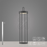 JUST LIGHT GmbHLED battery-operated table lamp 1.5W black 19301-18Article-No: 648610