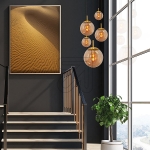 steinhauerPendant light Bollique amber/brass/black 2730MEArticle-No: 649195