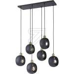 ORNO Living InnovationsPendant light JALA black/brass 6-bulb AD-LD-6227BE27MArticle-No: 649445