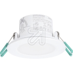 SylvaniaLED recessed spotlight IP65 CCT 6.5W, dimmable rigid, 0005510Article-No: 651145