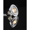 GreenLEDRecessed spotlight, round, swivelling, aluminum 4320Article-No: 652090