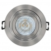 GreenLEDRecessed spotlight, round, swivelling, aluminum 4320Article-No: 652090