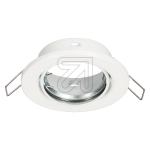 EGBRecessed spotlight round, pivotable, whiteArticle-No: 652260