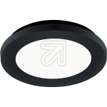 TRIOLED ceiling light Camillus black IP44 round 9W 3000K R62921032Article-No: 653180